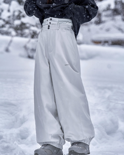 Ski Wear Windproof 3L Thick Snow Pants -Unisex