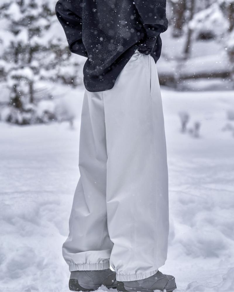 Ski Wear Windproof 3L Thick Snow Pants -Unisex