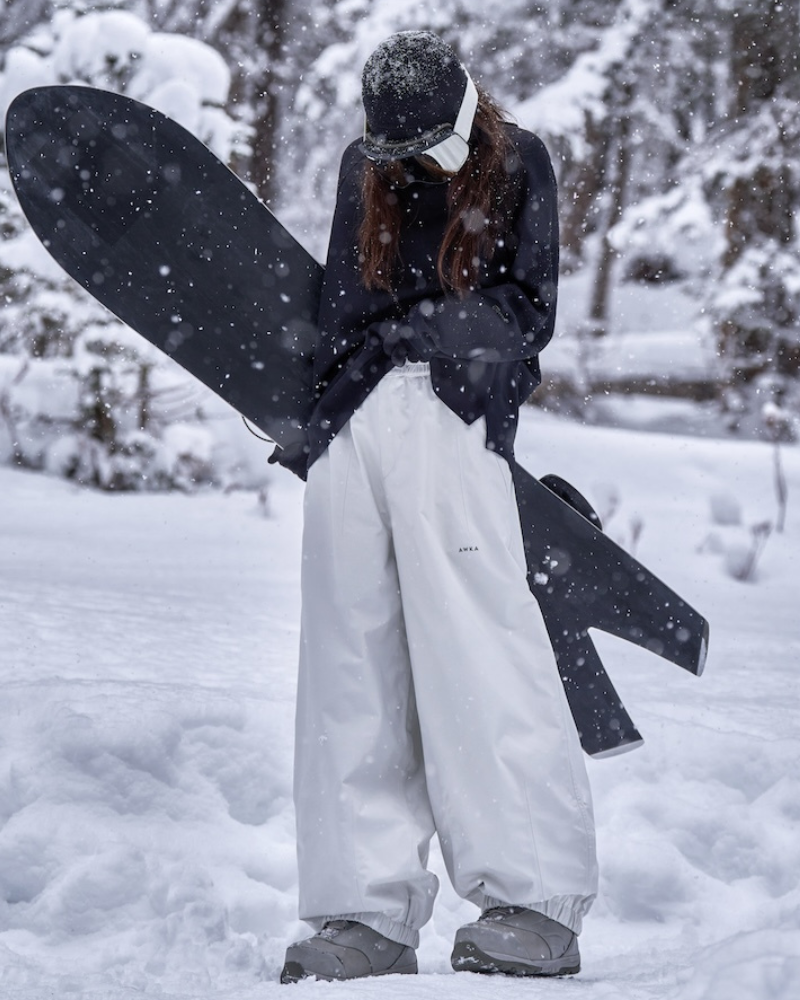 Ski Wear Windproof 3L Thick Snow Pants -Unisex