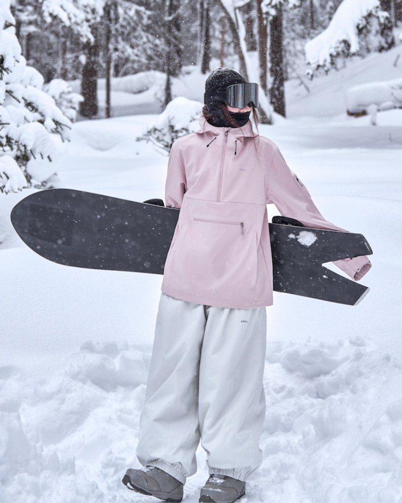 Ski Wear Windproof 3L Thick Unisex Snow Pants