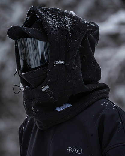 Ski Wear Windproof Fleece Winter Balaclava Hood