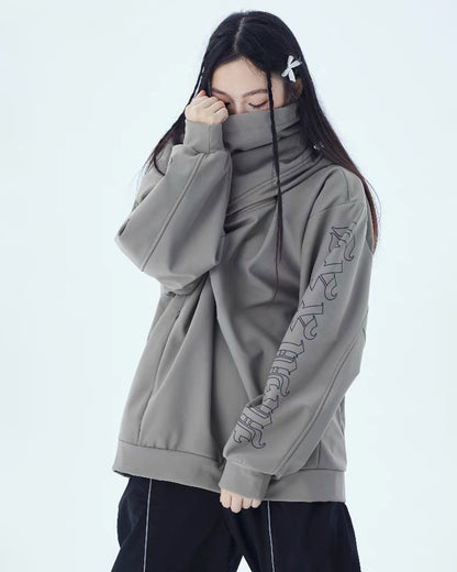 Ski Wear Windproof Oversize Hoodie - Unisex
