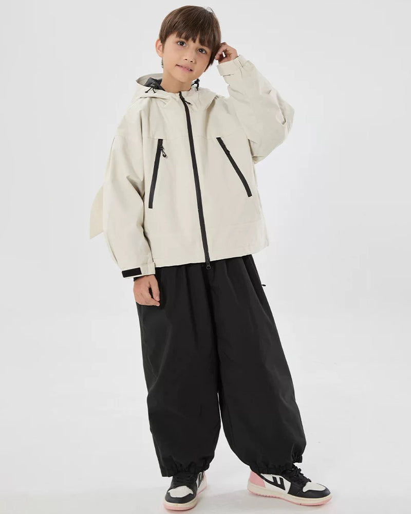 Ski Wear Windproof Rabbit Ears Kids Snow Suit