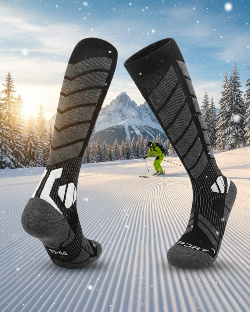 Ski Wear Winter Professional Unisex Wool Ski &amp; Snow Socks