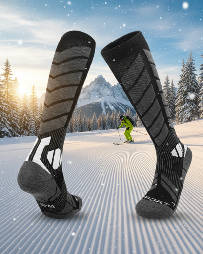 Ski Wear Winter Professional Unisex Wool Ski &amp; Snow Socks