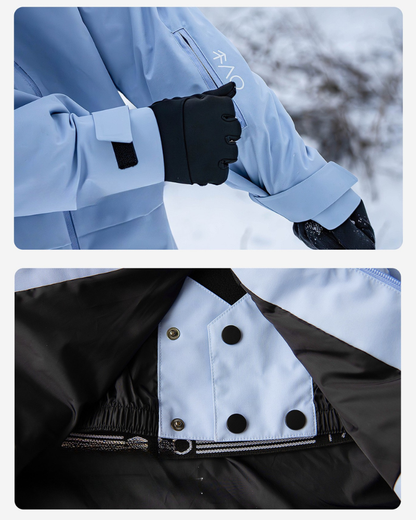 Ski Wear 3L Waterproof Fleece Ski Jacket -Unisex