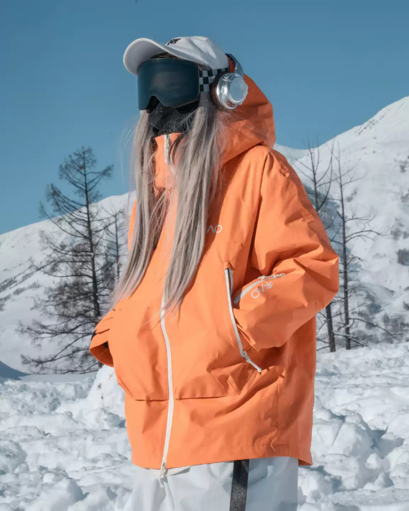 Ski Wear 3L Waterproof Fleece Ski Jacket -Unisex