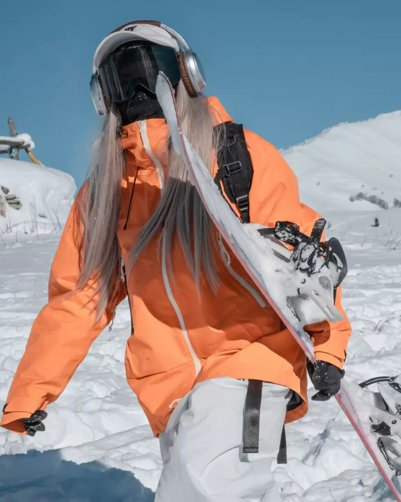 Ski Wear 3L Waterproof Fleece Ski Jacket -Unisex