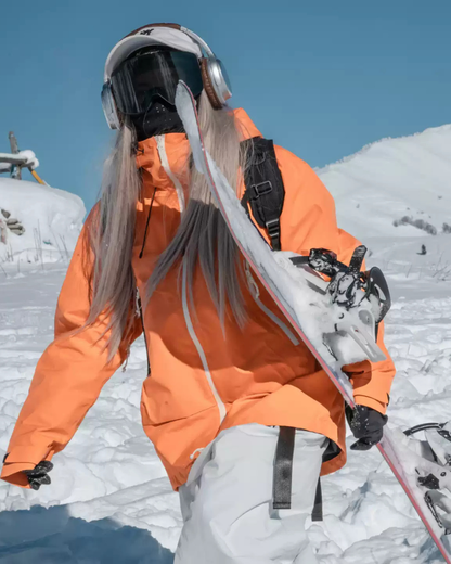 Ski Wear 3L Waterproof Fleece Ski Jacket -Unisex