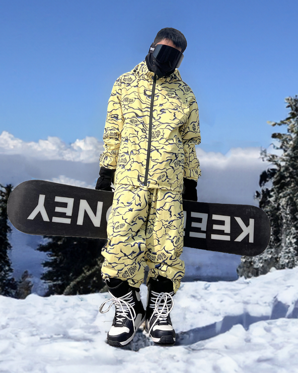 Ski Wear Chameleon Colorful Unisex Snow Jacket&pants (Sold Separately)