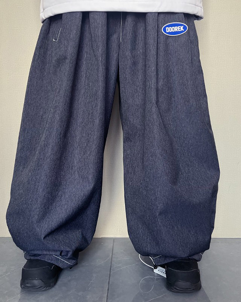Ski Wear Snowboard Gear Super Baggy Snow Pants -Unisex