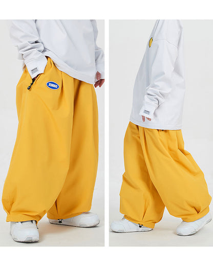 Ski Wear Snowboard Gear Super Baggy Snow Pants -Unisex