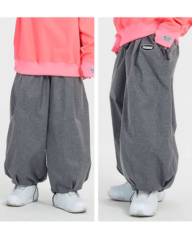 Ski Wear Snowboard Gear Super Baggy Snow Pants -Unisex