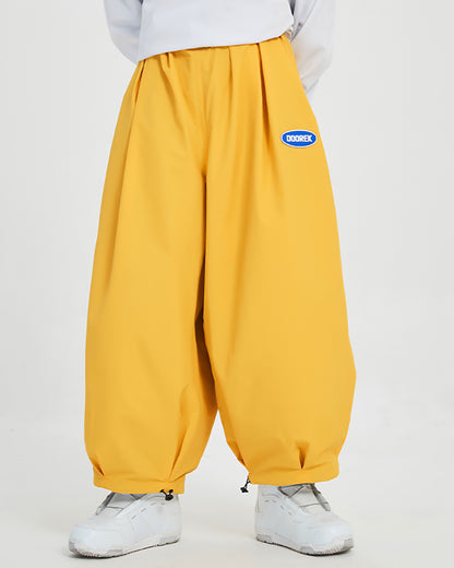 Ski Wear Snowboard Gear Super Baggy Snow Pants -Unisex
