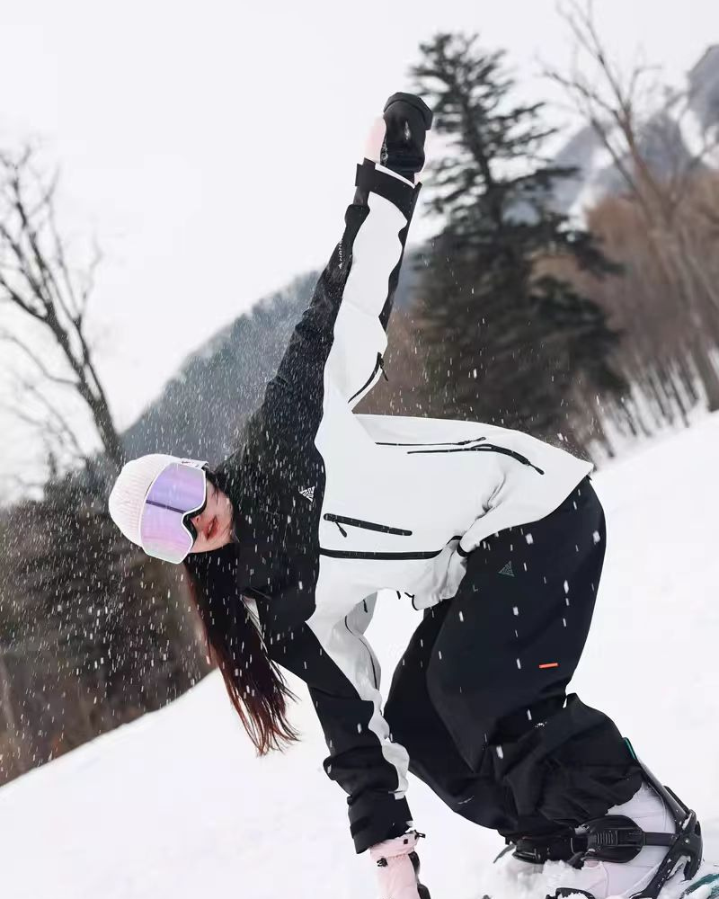 Ski Wear 3L Baggy Snowboard Jacket - Unisex