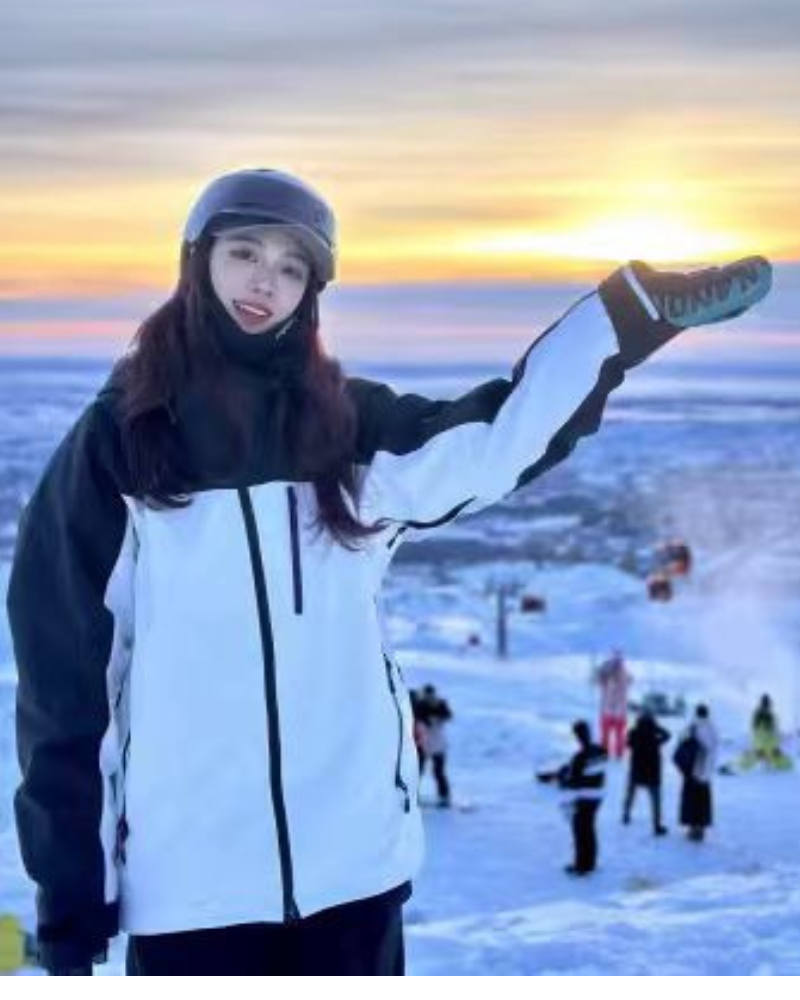 Ski Wear 3L Baggy Snowboard Jacket - Unisex