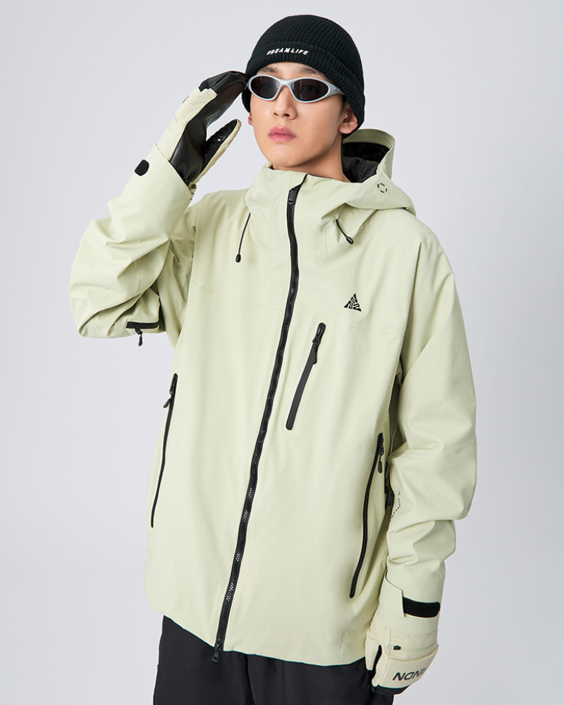Ski Wear 3L Baggy Snowboard Jacket - Unisex