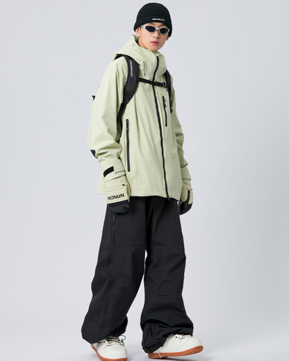 Ski Wear 3L Baggy Snowboard Jacket - Unisex