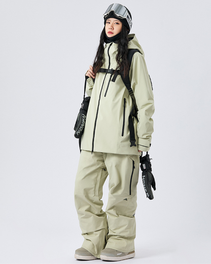 Ski Wear 3L Baggy Snowboard Jacket - Unisex