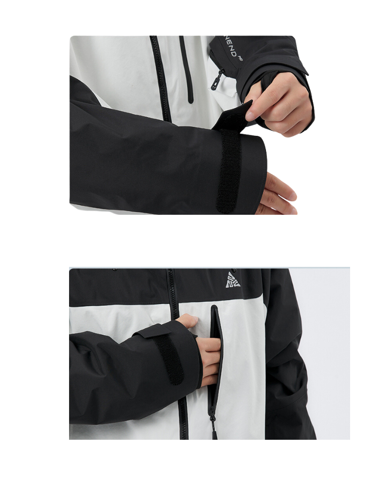 Ski Wear 3L Baggy Snowboard Jacket - Unisex