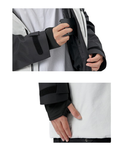 Ski Wear 3L Baggy Snowboard Jacket - Unisex