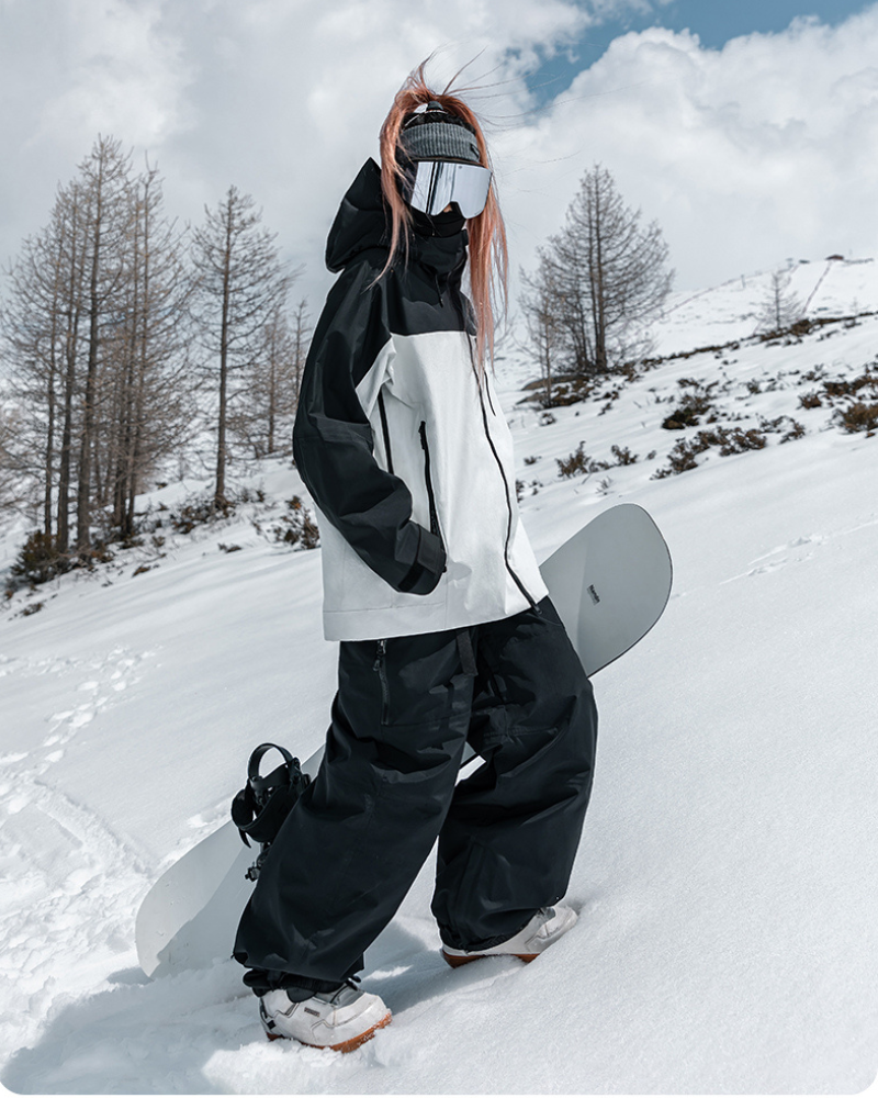 Ski Wear 3L Baggy Snowboard Jacket - Unisex