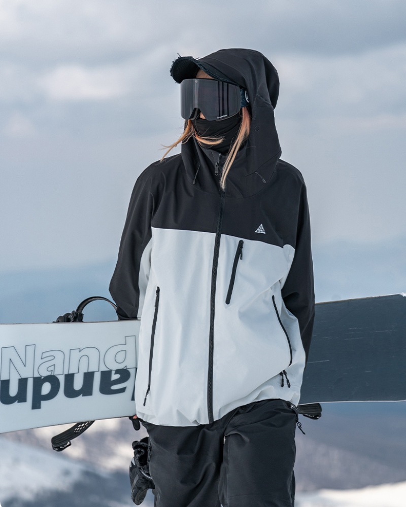 Ski Wear 3L Baggy Snowboard Jacket - Unisex