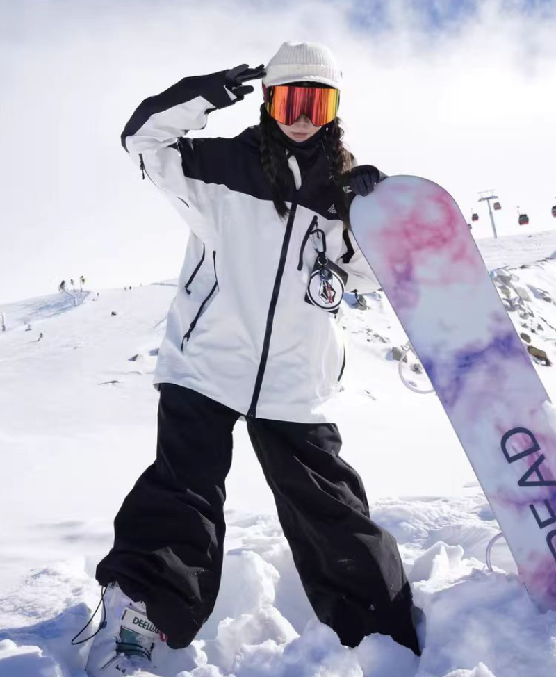 Ski Wear 3L Baggy Snowboard Jacket - Unisex