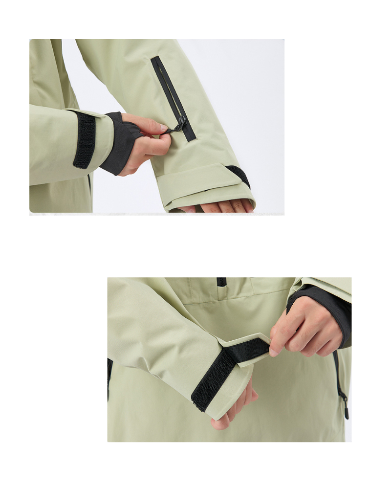 Ski Wear 3L Waterproof Snowboard Ski Jacket -Unisex