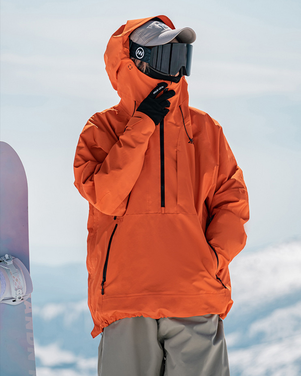 Ski Wear 3L Niche American Unisex Snow Jacket