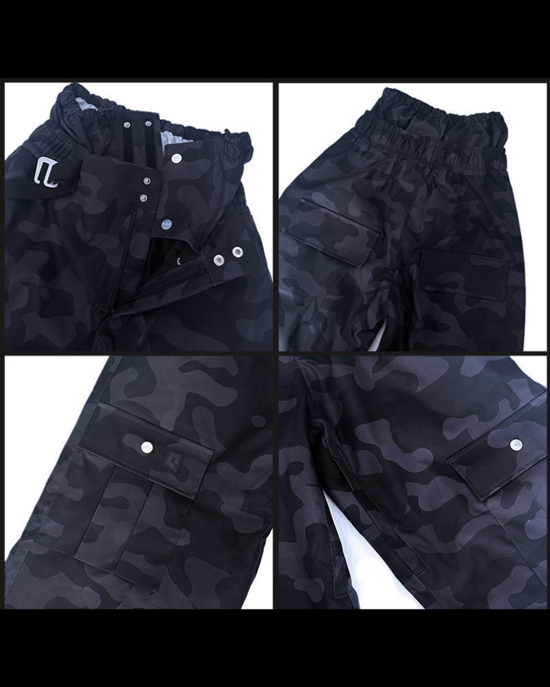 Ski Wear 3L Thickened  Ski Jacket &amp; Camo Snow Pants Set -Unisex (Single Unit Available)