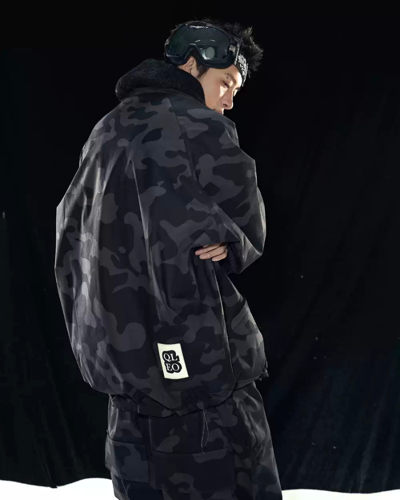Ski Wear 3L Thickened  Ski Jacket &amp; Camo Snow Pants Set -Unisex (Single Unit Available)