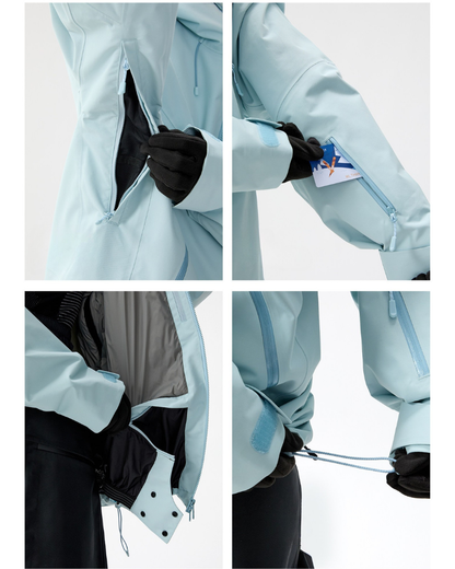 Ski Wear 3L Waterproof Insulated Ski &amp; Snowboard Suit Set - Unisex