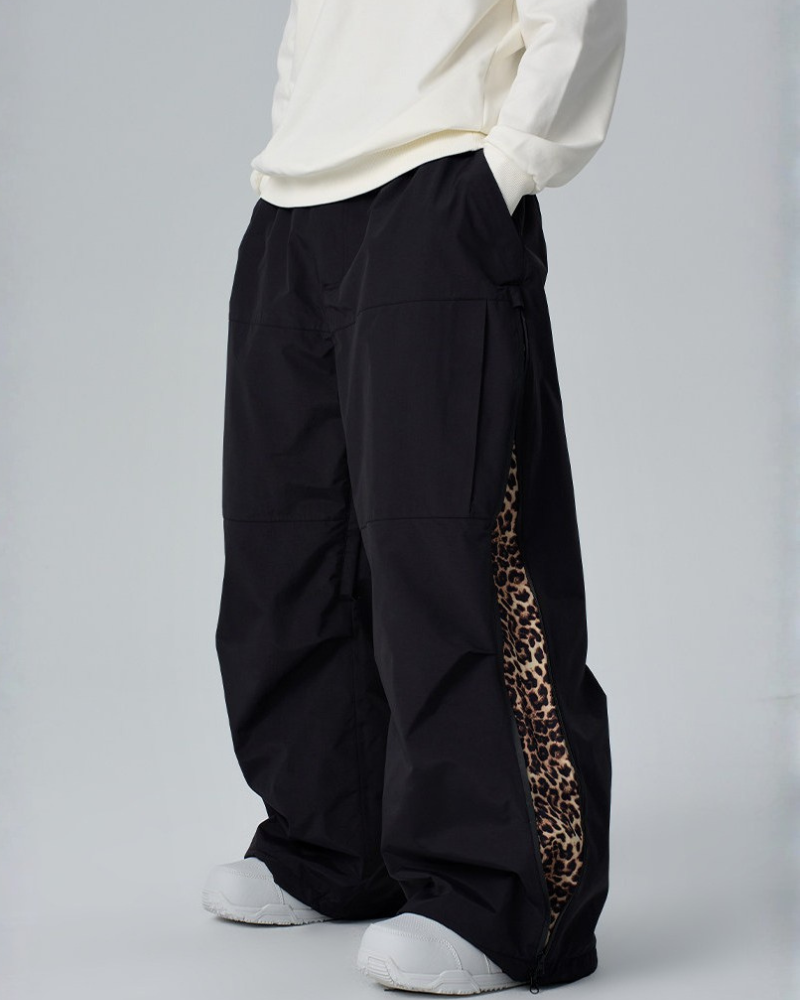 Ski Wear 3L Waterproof  Wide-Leg Snowboard Pants -Unisex