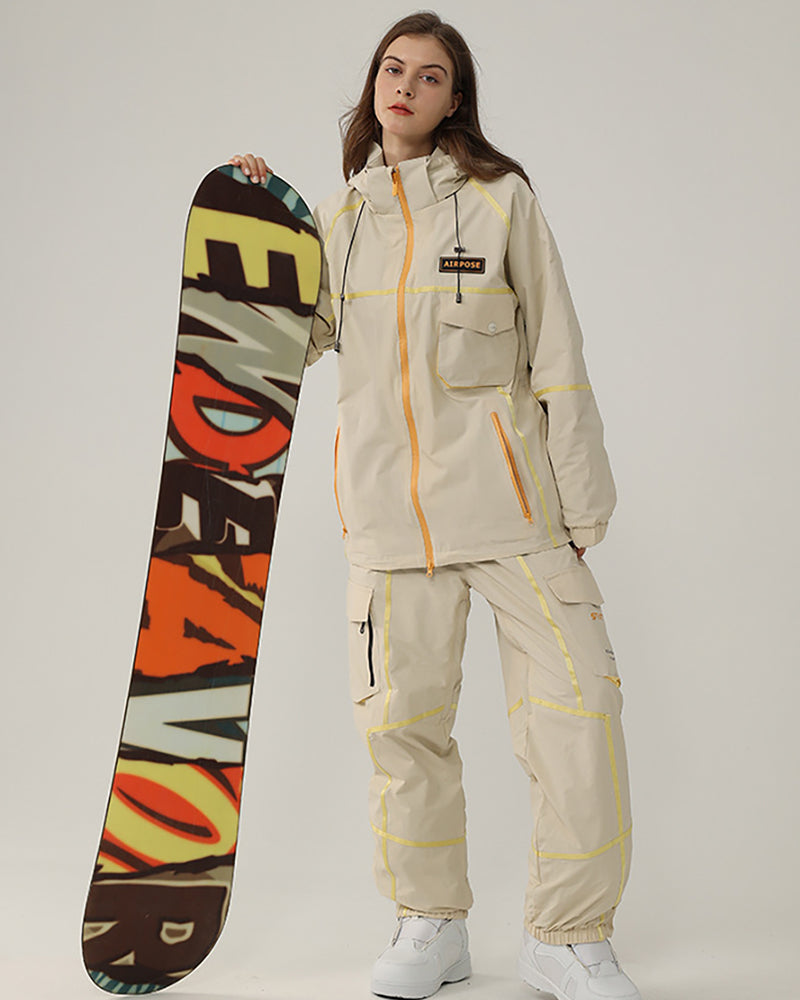 Ski Wear Snowboard Gear Unisex Thick Snow Suit