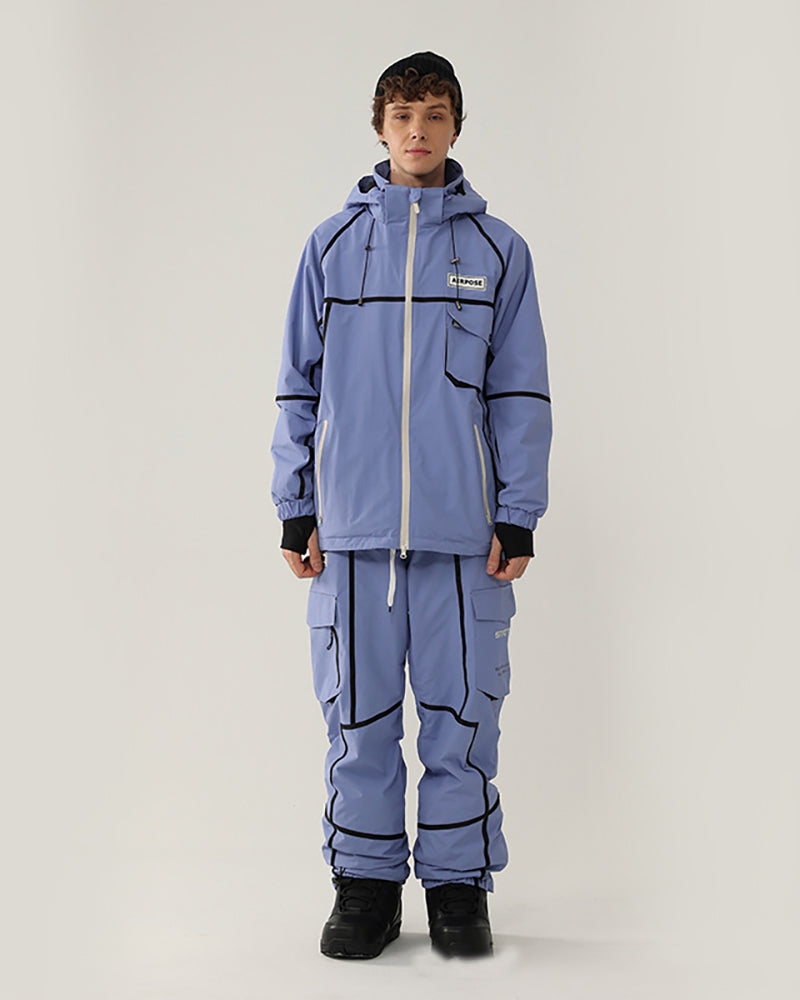 Ski Wear Snowboard Gear Unisex Thick Snow Suit