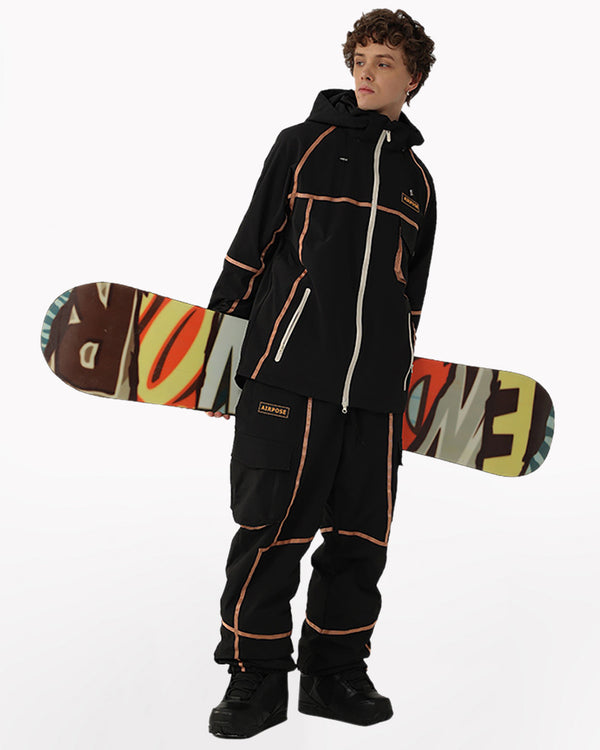 Ski Wear Anti-establishment Unisex Thick Snow Suit