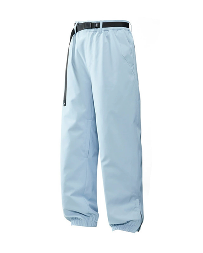Winter Outdoor Fleece-Lined Hardshell Down Hiking|Ski Pants
