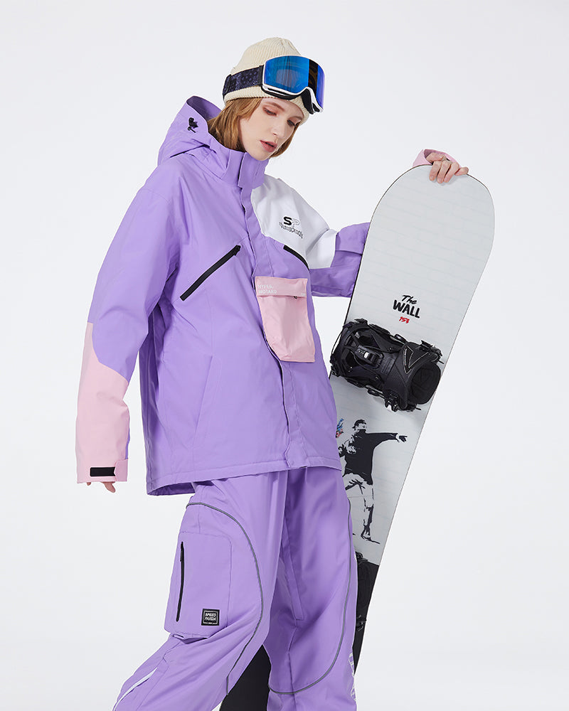 Ski Wear Snowboarding Unisex Snow Jacket&Pants Suit (Sold Separately）