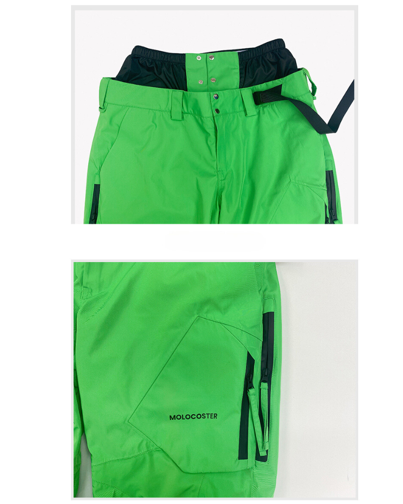 Ski Wear Waterproof Insulated Baggy Snow Pants