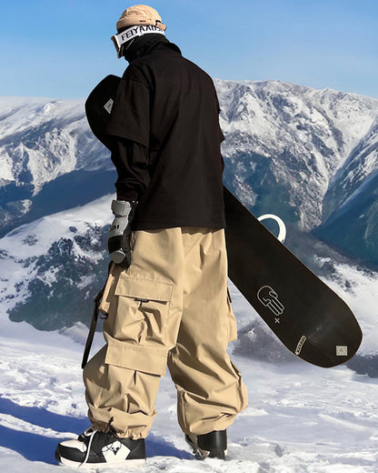 Ski Wear Snow Gear Cargo Snow Pants - Unisex