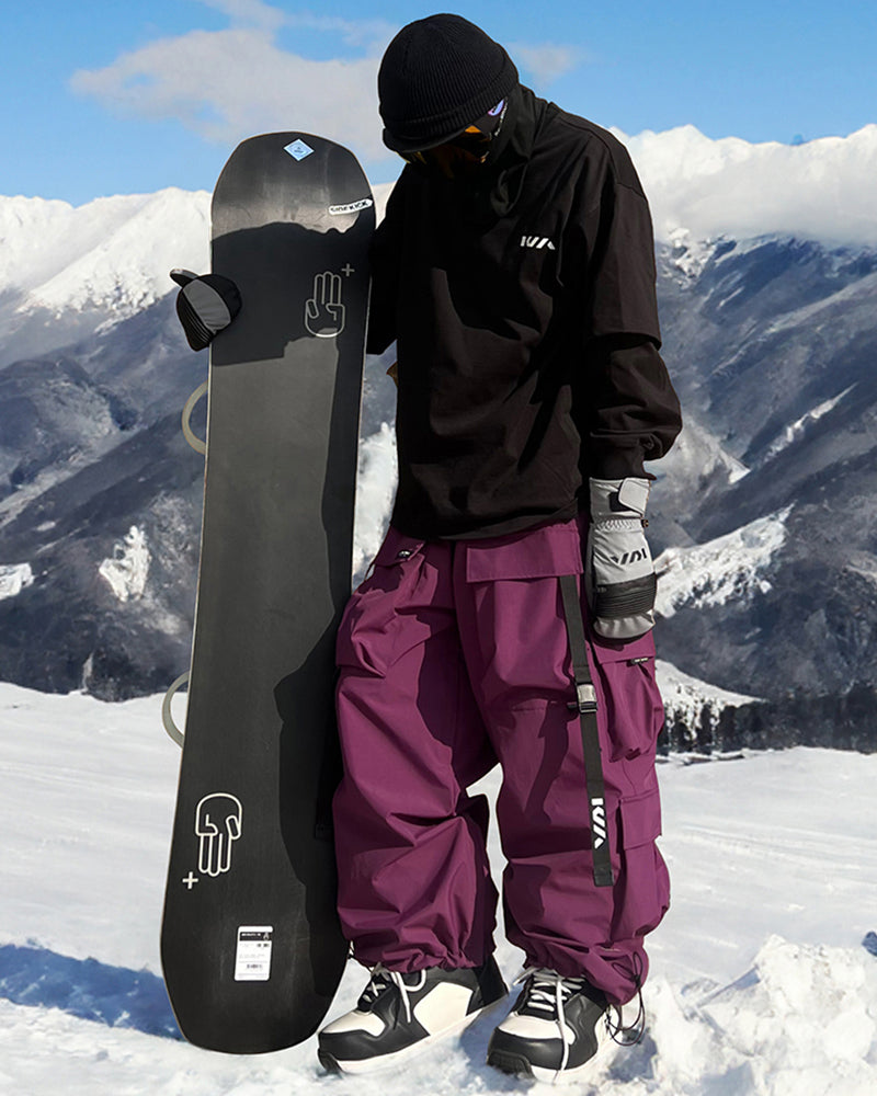 Ski Wear Snow Gear Unisex Cargo Snow Pants