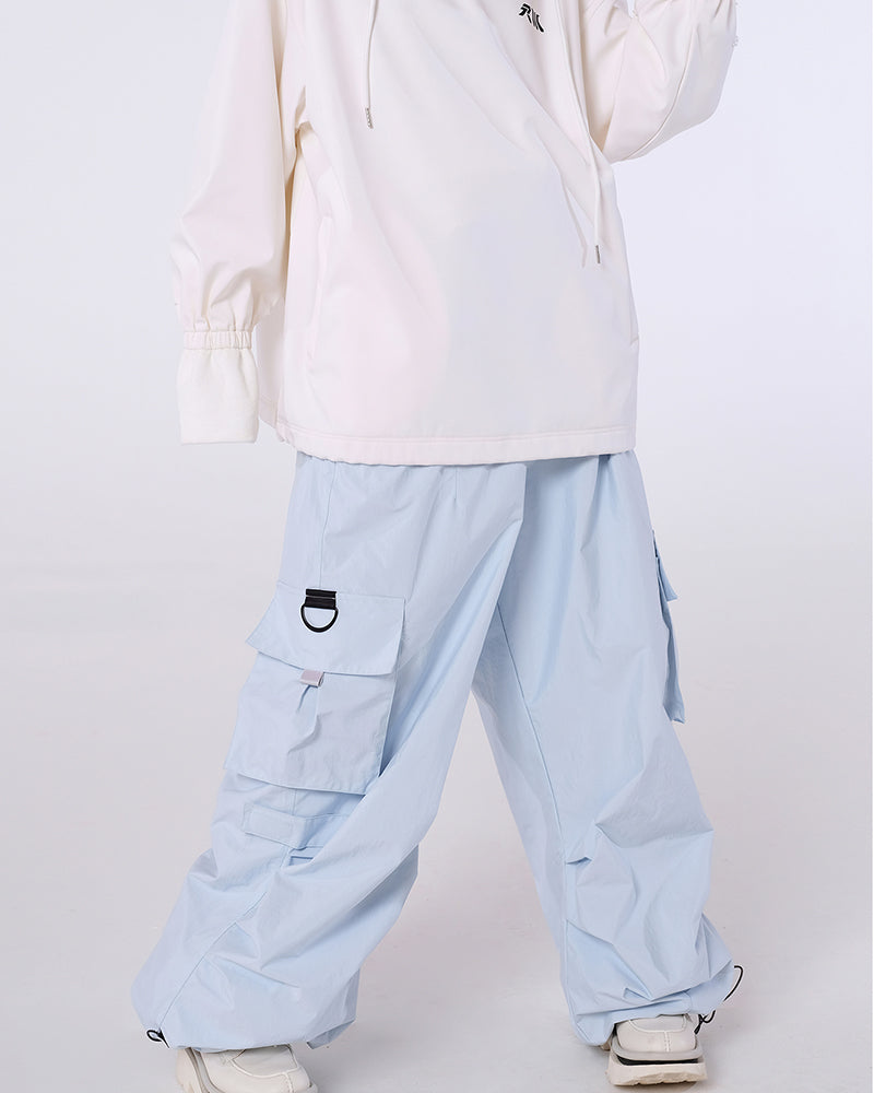 Ski Wear Unisex Thick Baggy Snow Pants