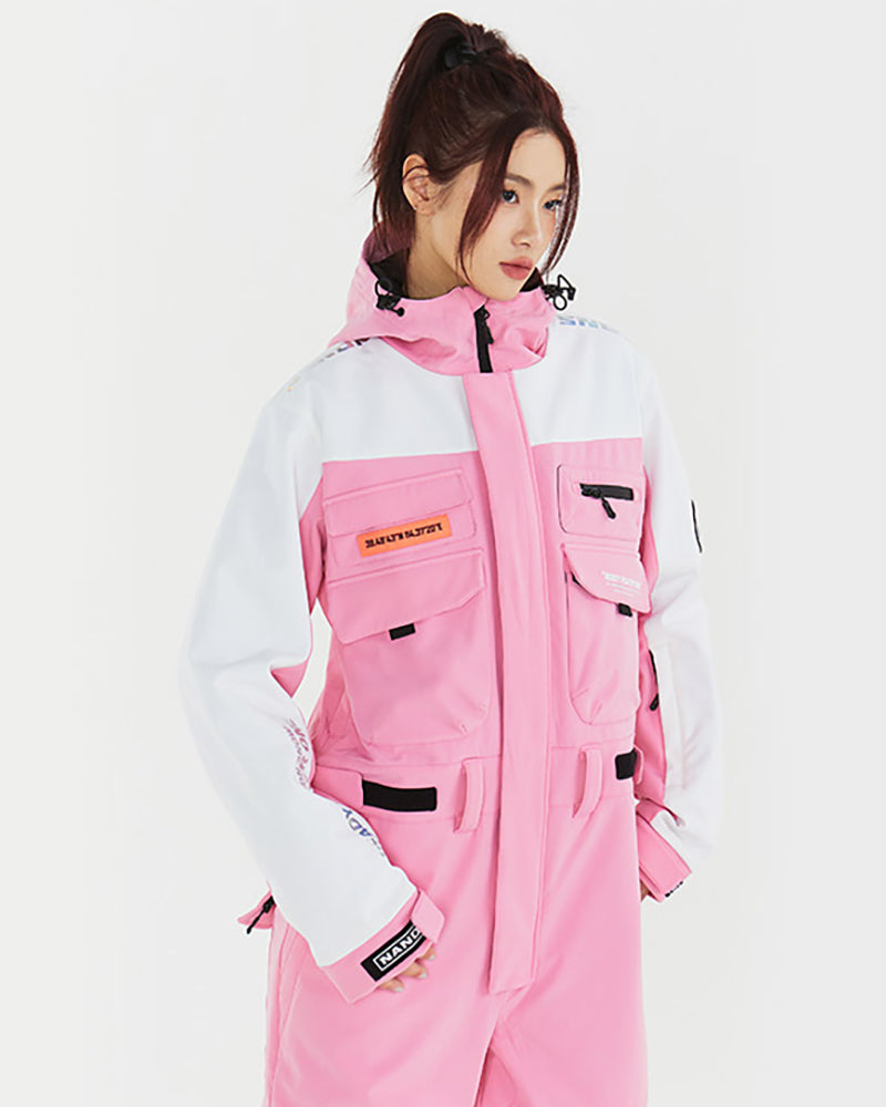 Ski Wear Snow Outfits One Piece Snow Suit -Unisex