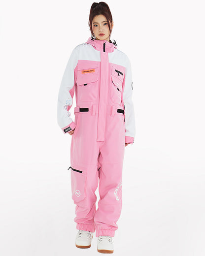 Ski Wear Snow Outfits One Piece Snow Suit -Unisex