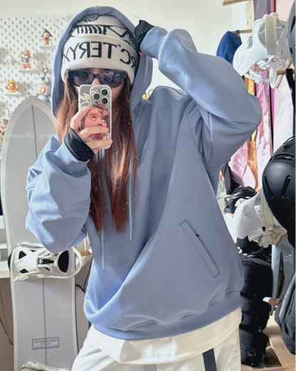 Ski Wear Loose Fit Waterproof Snowboard Ski Hoodie - Unisex