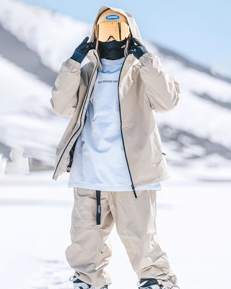 Ski Wear Snowboard Outfit Waterproof Unisex Snow Suit