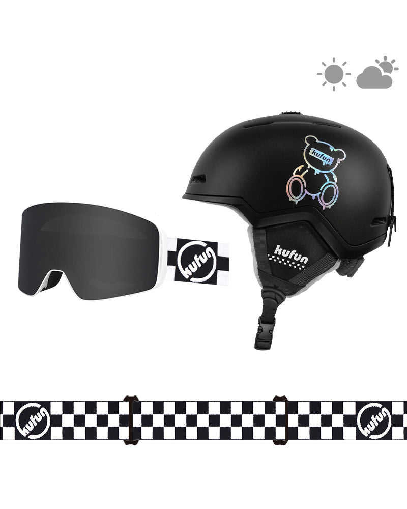 Ski Wear Magnetic Interchangeable Lens Unisex Ski Goggles