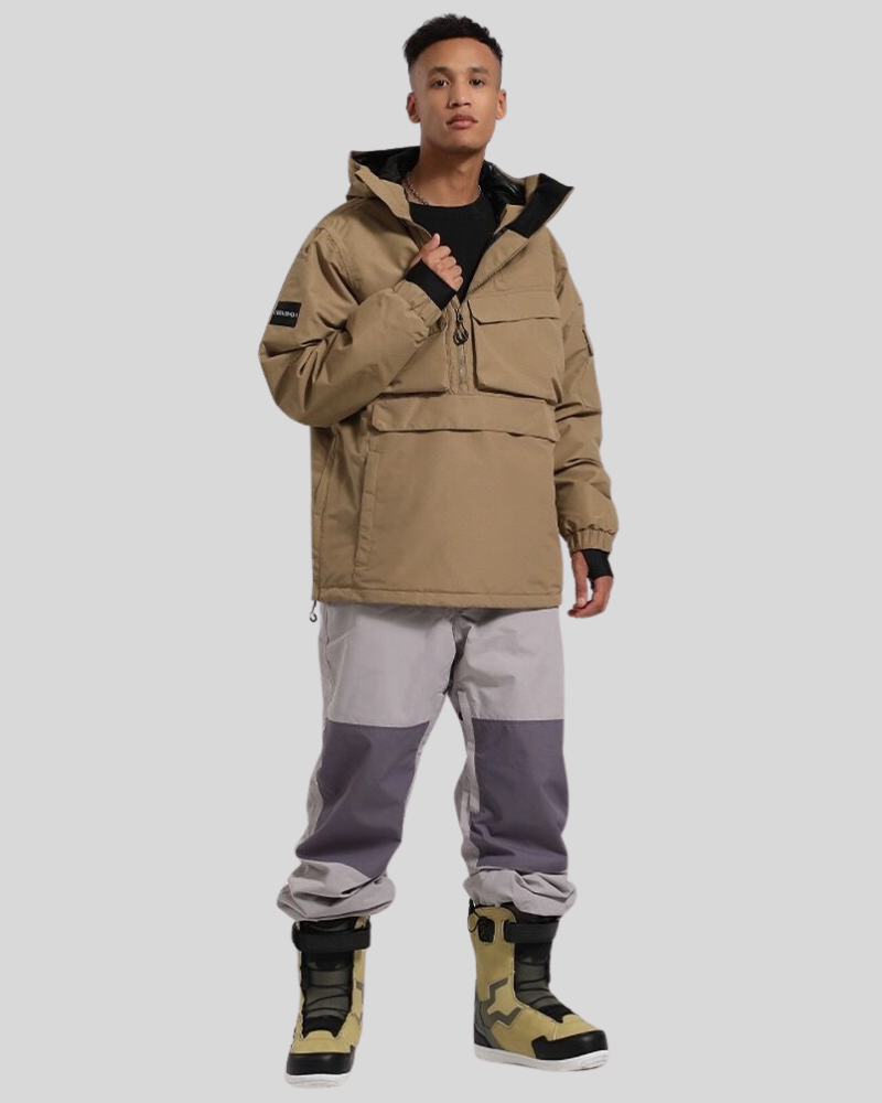 Ski Wear Multi-pocket Cargo Ski Jacket - Unisex