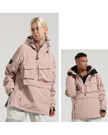 Ski Wear Multi-pocket Cargo Ski Jacket - Unisex